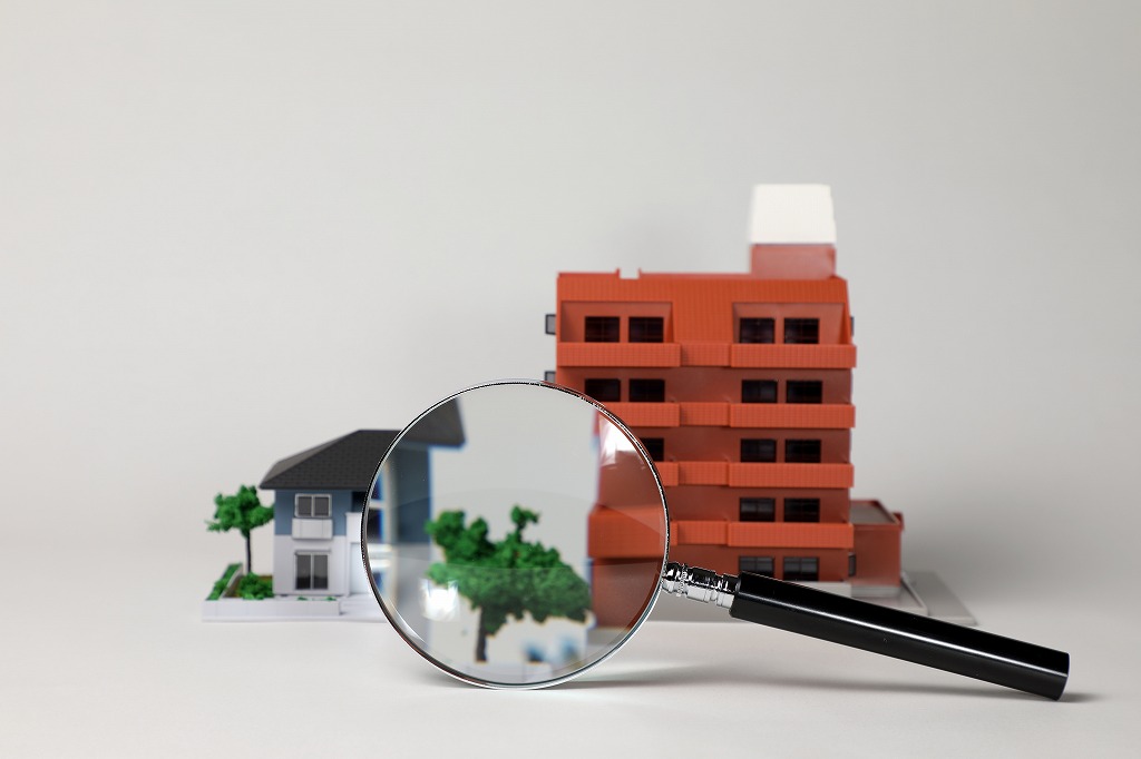 戸建てとマンション虫眼鏡